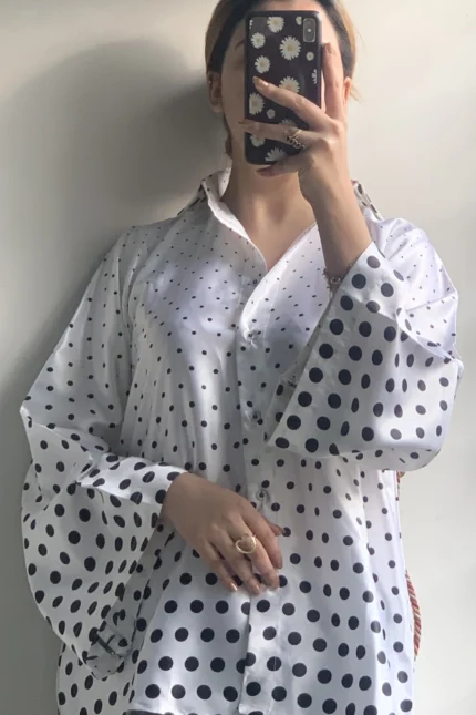 Polka Dotted Night Wear